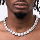White Gold Tennis Chain