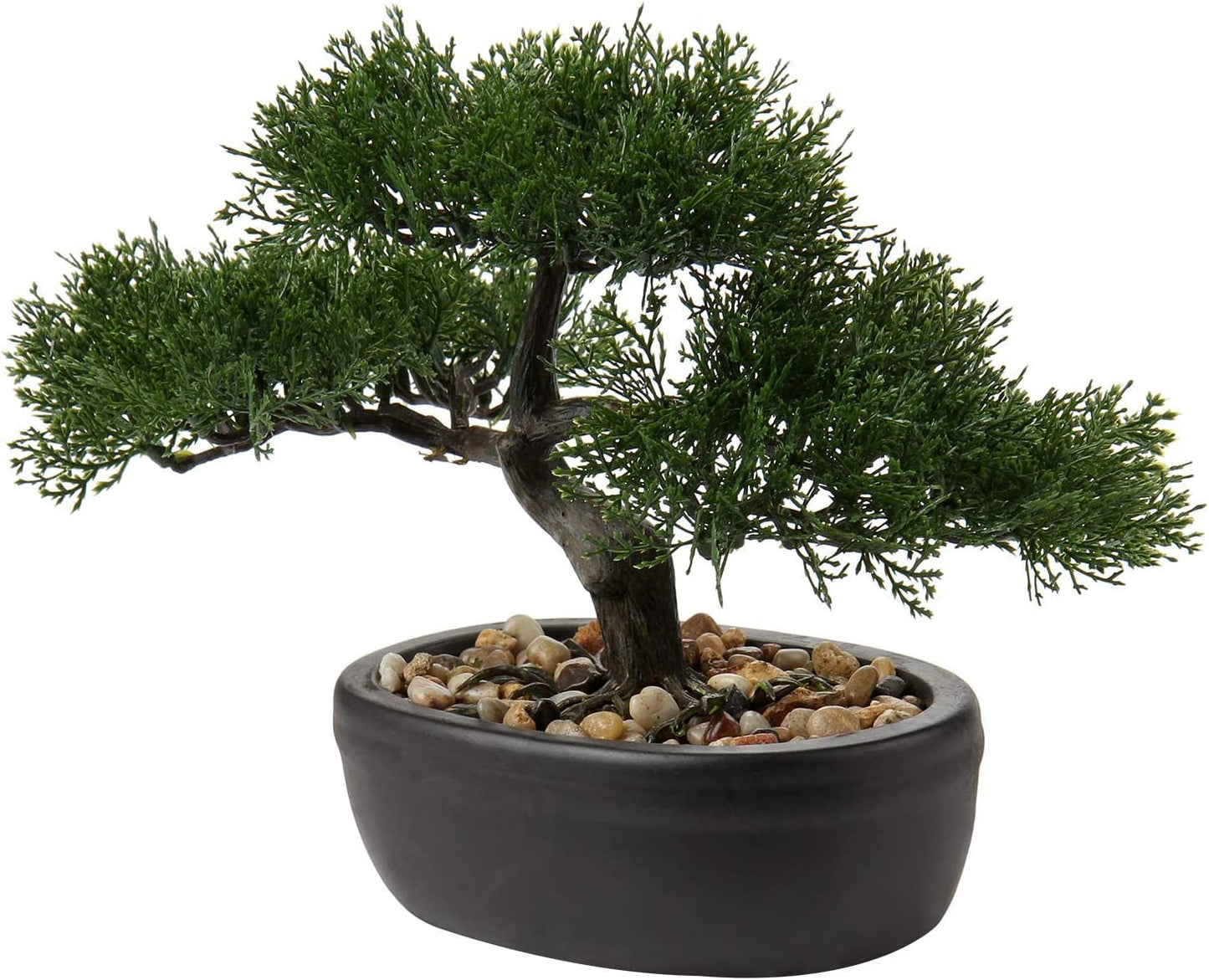 Artificial Bonsai Tree - Fake Indoor Decor Plants with Ceramic Pots