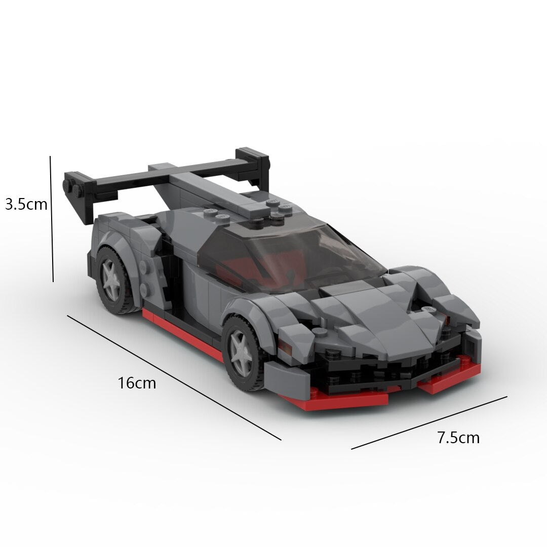 Lamborghini Poison Lego Building Blocks Toys