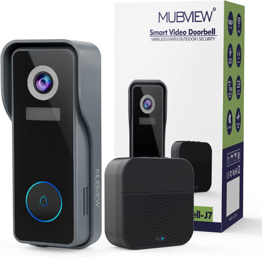 Wireless Doorbell Camera with Chime - Wifi Video Doorbell Camera