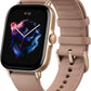 Alexa Built-In Smartwatch - AMOLED Display Health & Fitness Tracker with GPS 150 Sports Modes 12-Day Battery Life