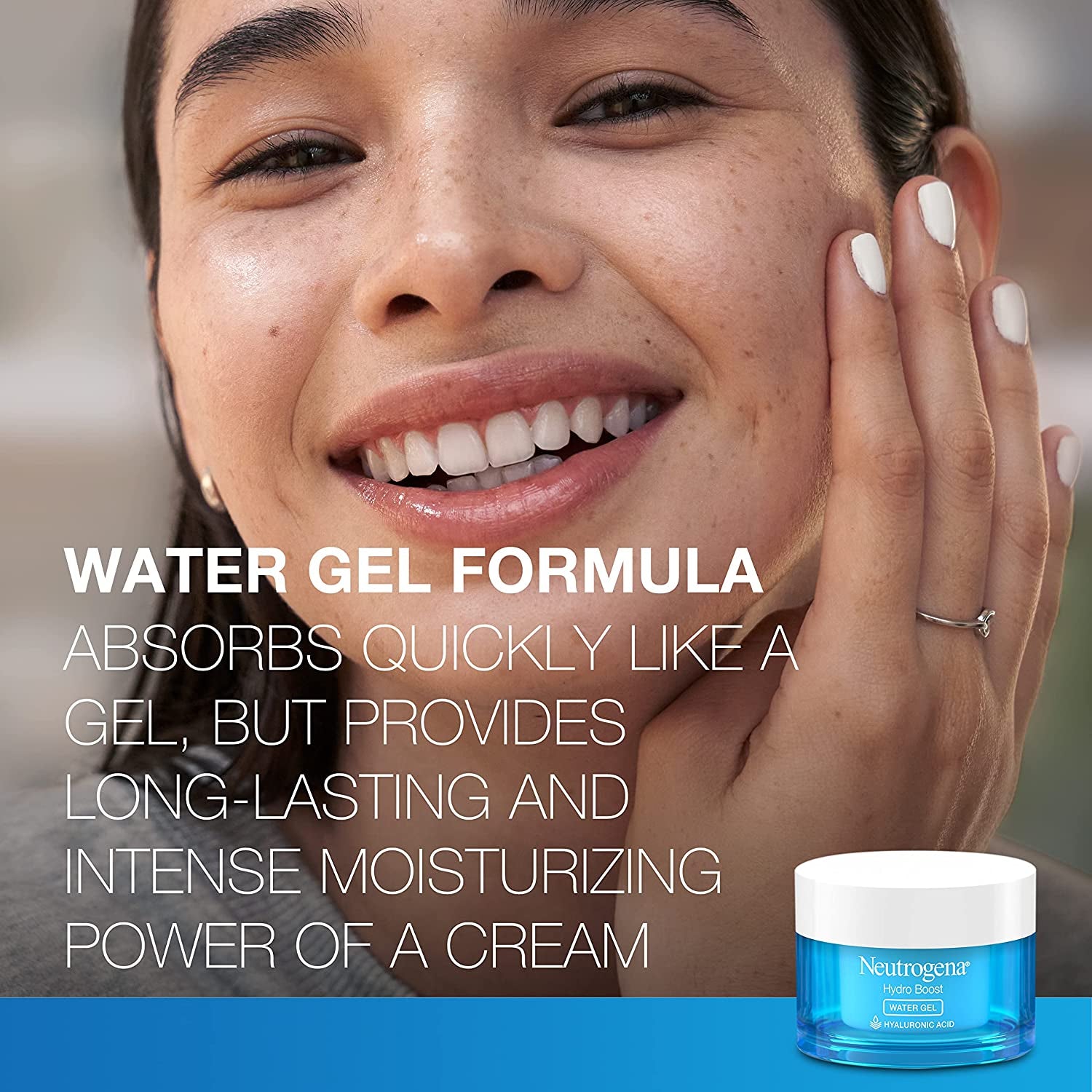 Neutrogena - Daily Face Moisturizer Hydro Boost Hyaluronic Acid Hydrating Water Gel - Oil-Free Face Lotion