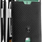 Men's Slim Wallet - Money Clip RFID Blocking Bifold Credit Card Holder for Men