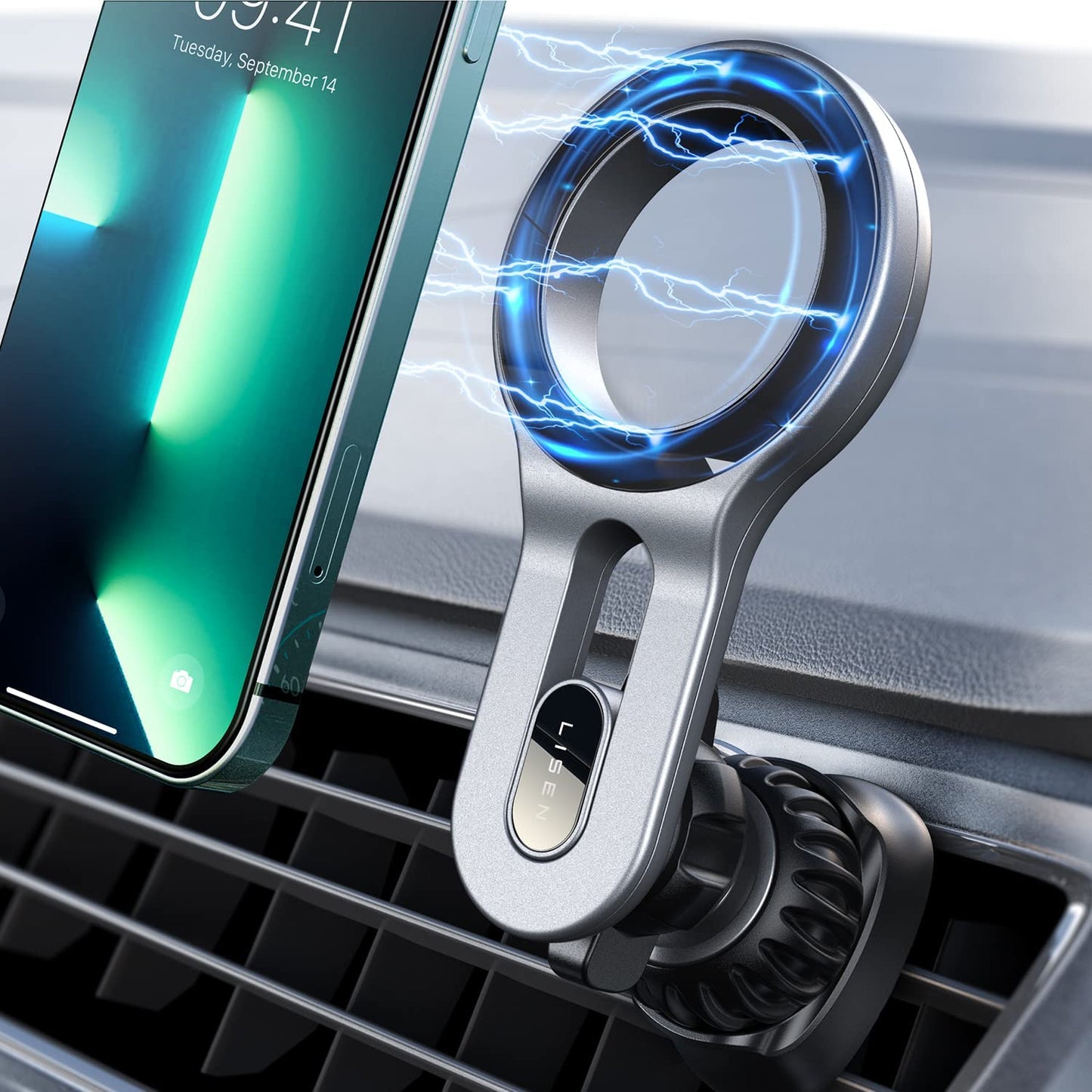 Magnetic Phone Holder - Easily Install Magnetic Car Mount