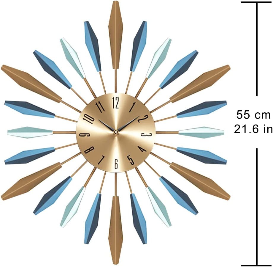 SilenvtWall Clock - Non-Ticking Large Clocks