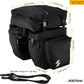 Waterproof Bike Rack - 3 in 1 Rear Rack Pannier Carrier Bag