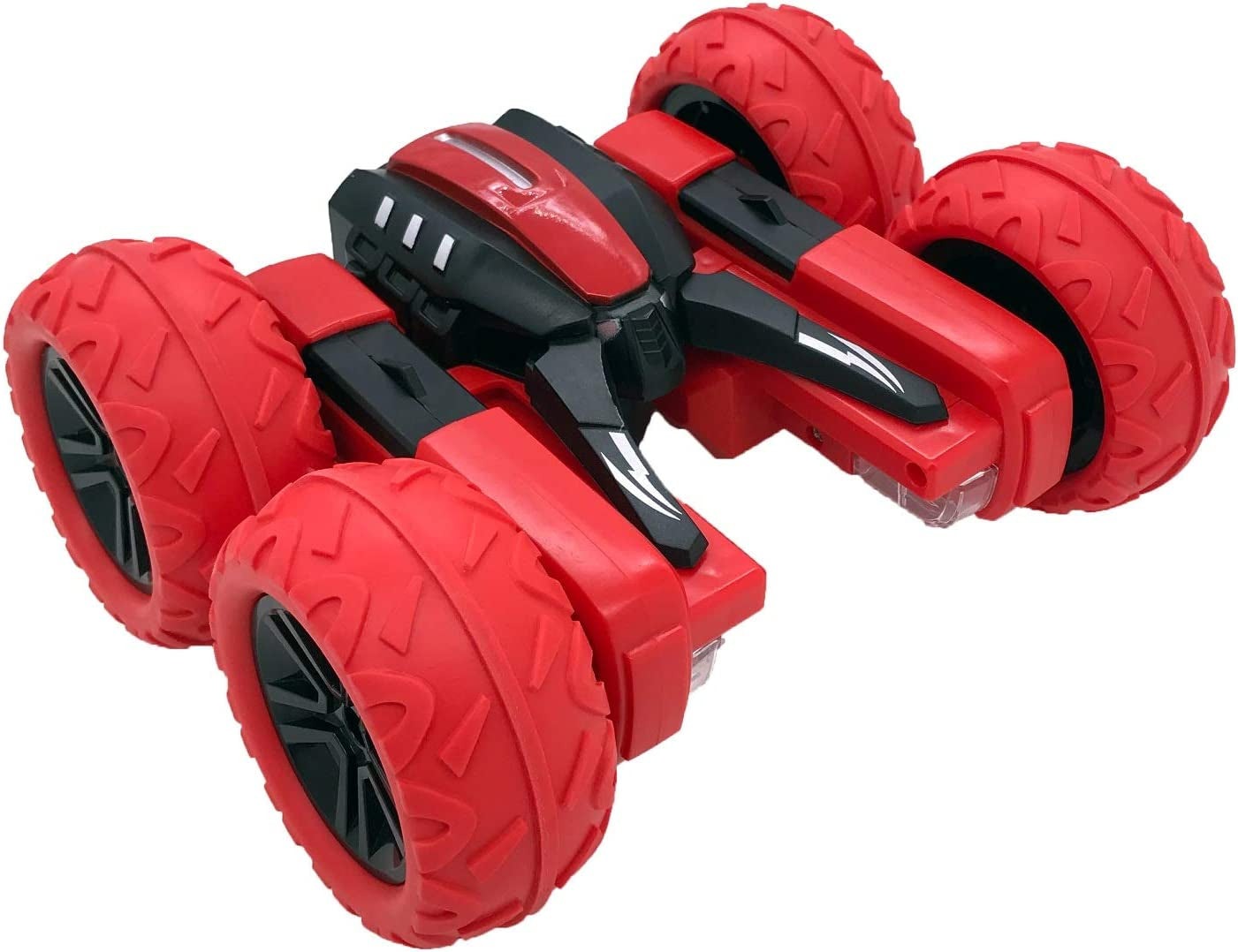 RC Rotating Stunt Cars - Remote Control 360-Degree Flips Toys Car with Lights Double-Sided Driving