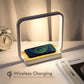 Bedside Lamp with Wireless Charger Touch Control Desk Lamp for Decor