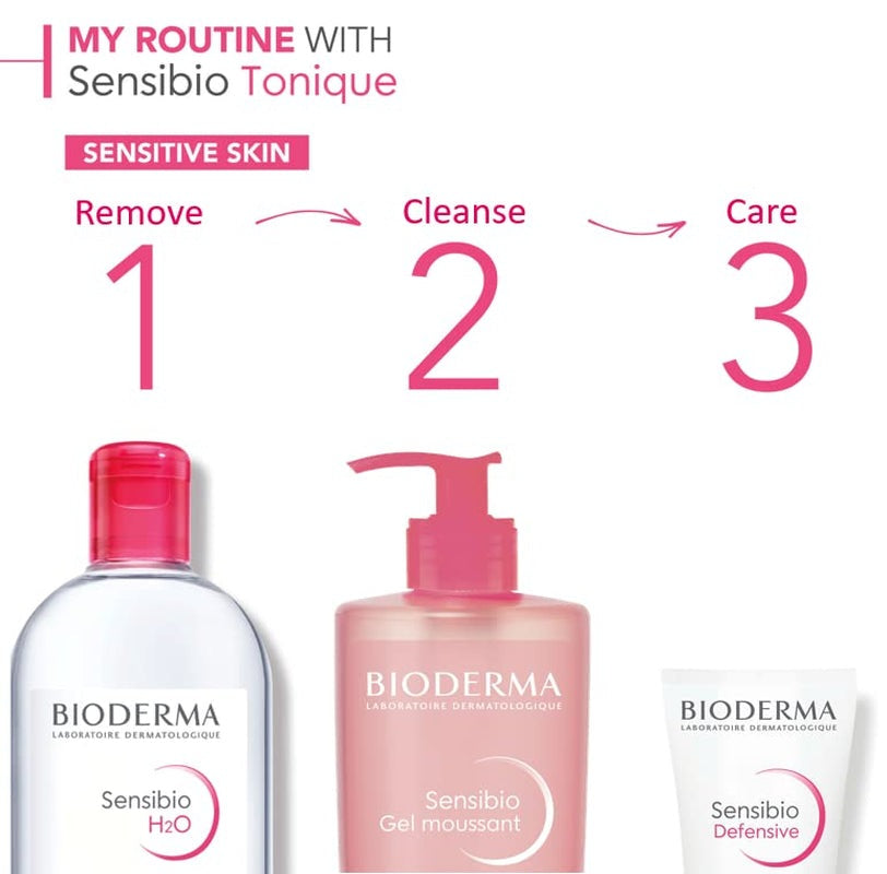 Makeup Remover Cleanser - Bioderma Sensibio H2O Micellar Water Sensitive Face Cleanser