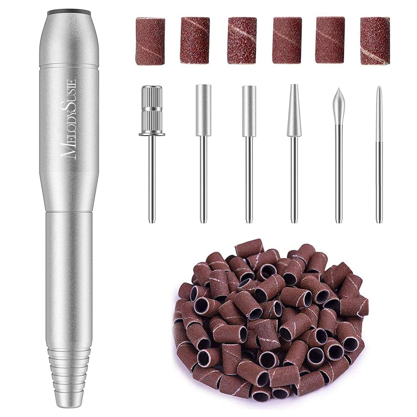 Electric Nail Drill - Professional Nail File Kit Compact Efile for Acrylic