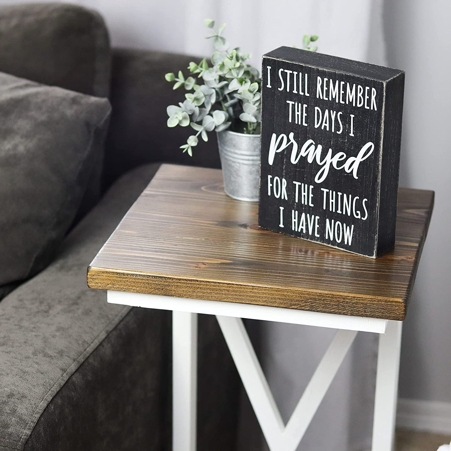 I Still Remember the Days I Prayed - Modern Farmhouse Decor for Wall Decorations