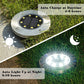 Garden and Patio Solar Powered Lights - 8 LED Waterproof Outdoor Solar Lights