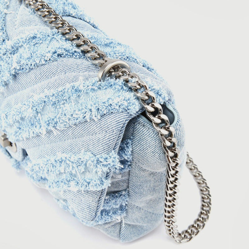 Vintage Denim Handbag