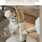 Modern Cat Tree - Aesthetic Cat Tower Luxury Unique Handmade Cat Tree with Real Wood Branches