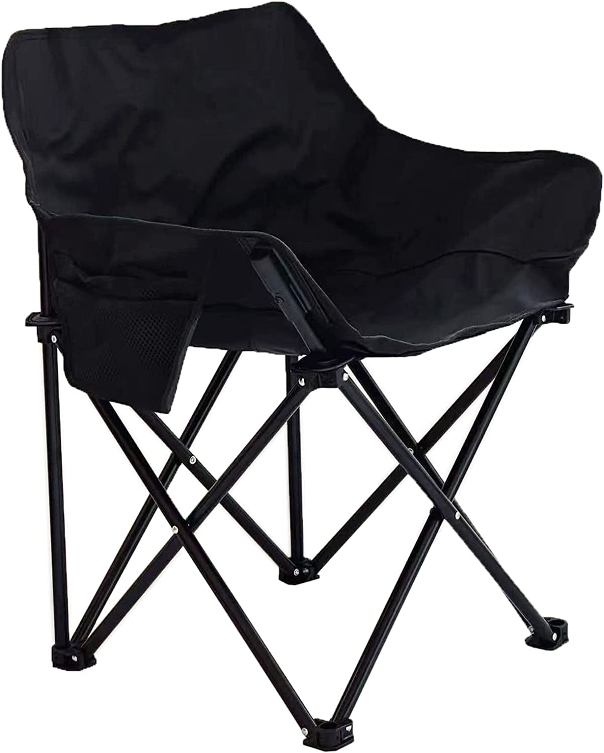 Folding Chairs - Heavy Duty 350Lbs Support Moon Chair with Carry Bag