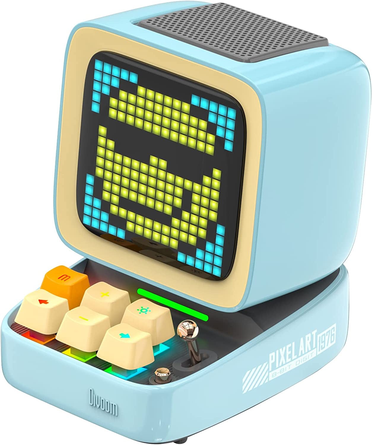 Retro Pixel Art Speaker - Bluetooth Speaker with LED App Controlled