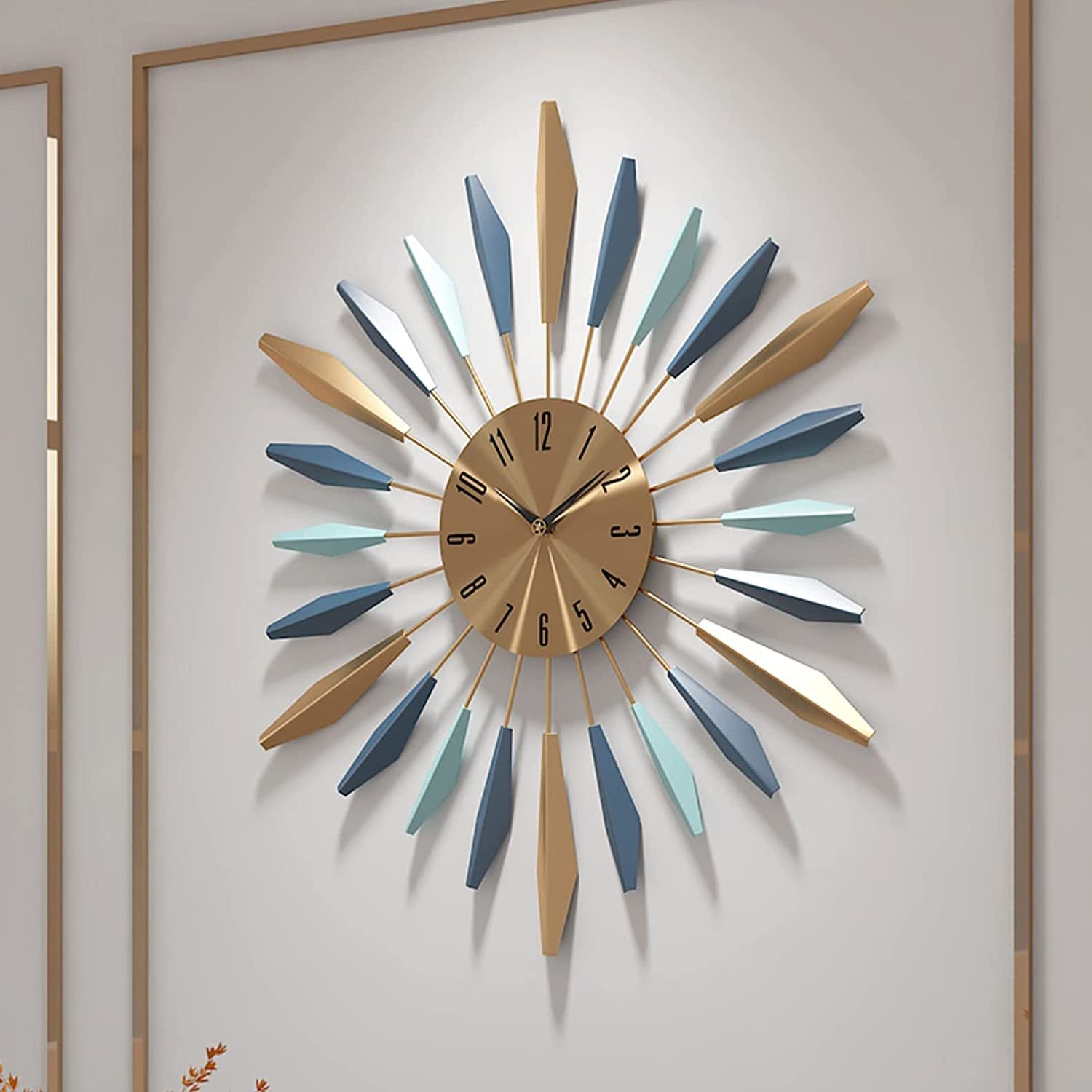 SilenvtWall Clock - Non-Ticking Large Clocks