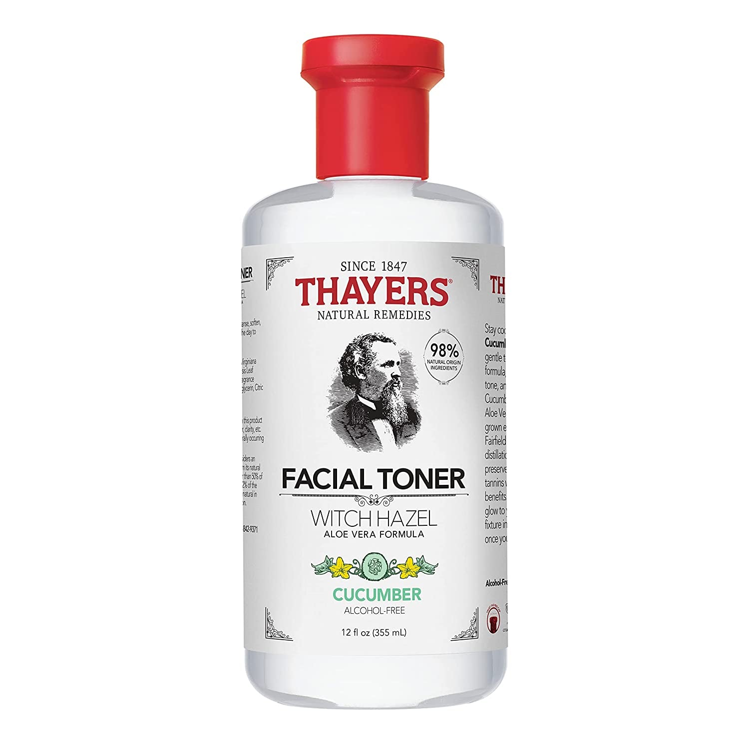 Thayers Alcohol-Free Facial Toner - Hydrating Aloe Vera Formula