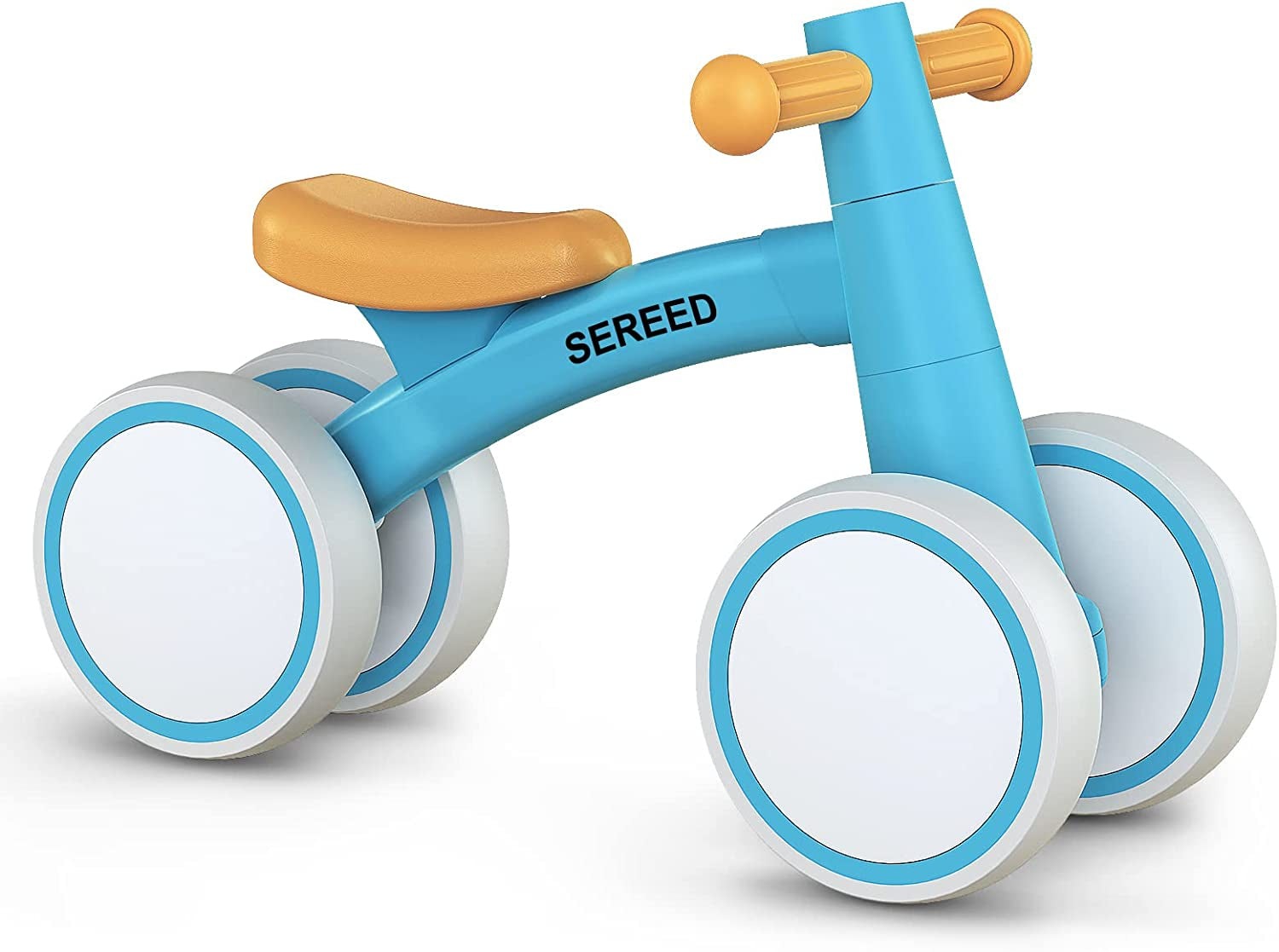 Baby Balance Bike for 1 Year Old - Toddler Balance Bike With 4 Wheels First Birthday Gifts