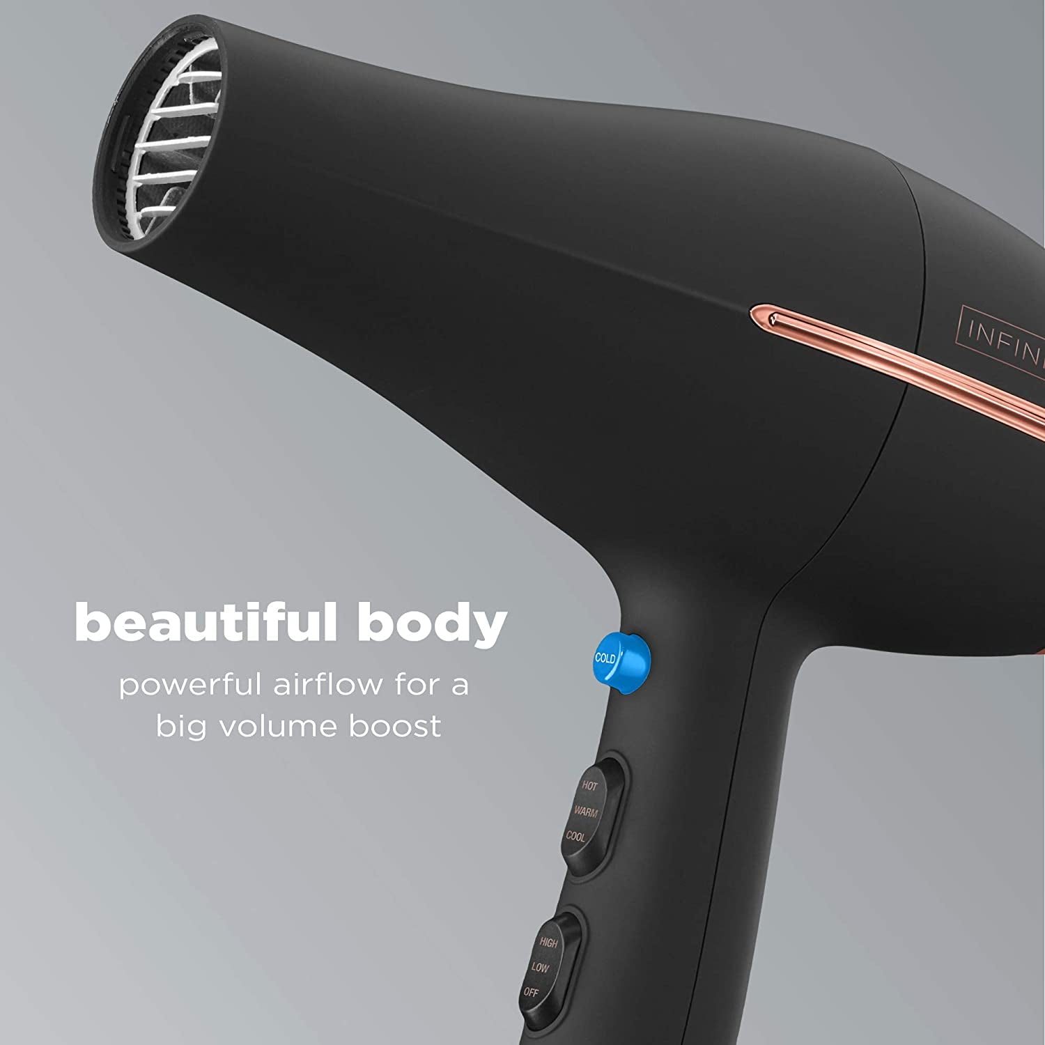 Hair Dryer - Pro Hair Dryer with Ceramic Technology Includes Diffuser and Concentrator