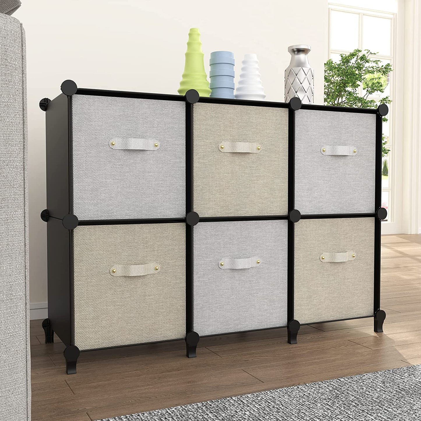 Storage Organizer - Closet Organizer Cubes Cabinet