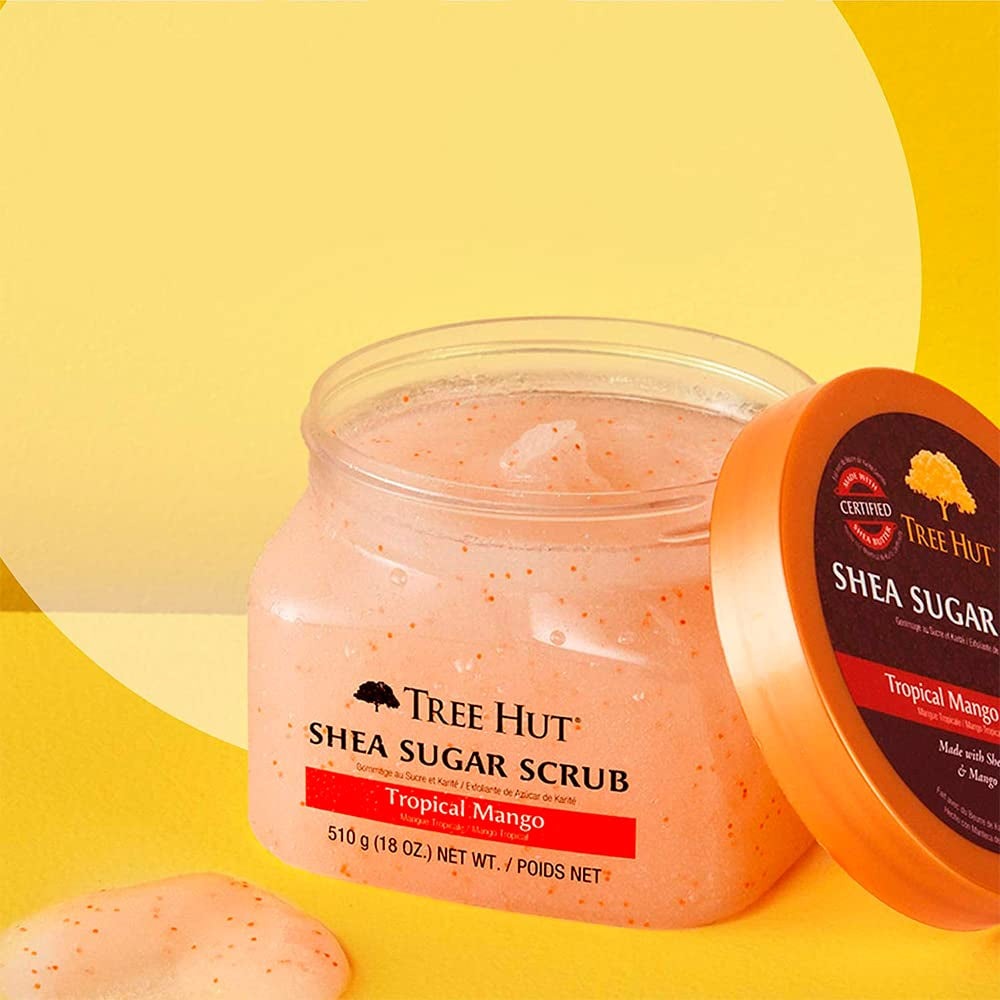 Tree Hut - Shea Sugar Hydrating and Exfoliating Scrub for Nourishing Essential Body Care