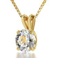 Libra Necklace 24k Gold Inscribed on Crystal