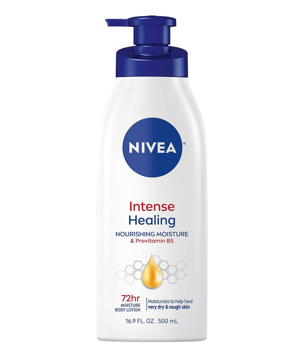 NIVEA - Intense Healing Body Lotion 72 Hour Moisture for Dry Skin