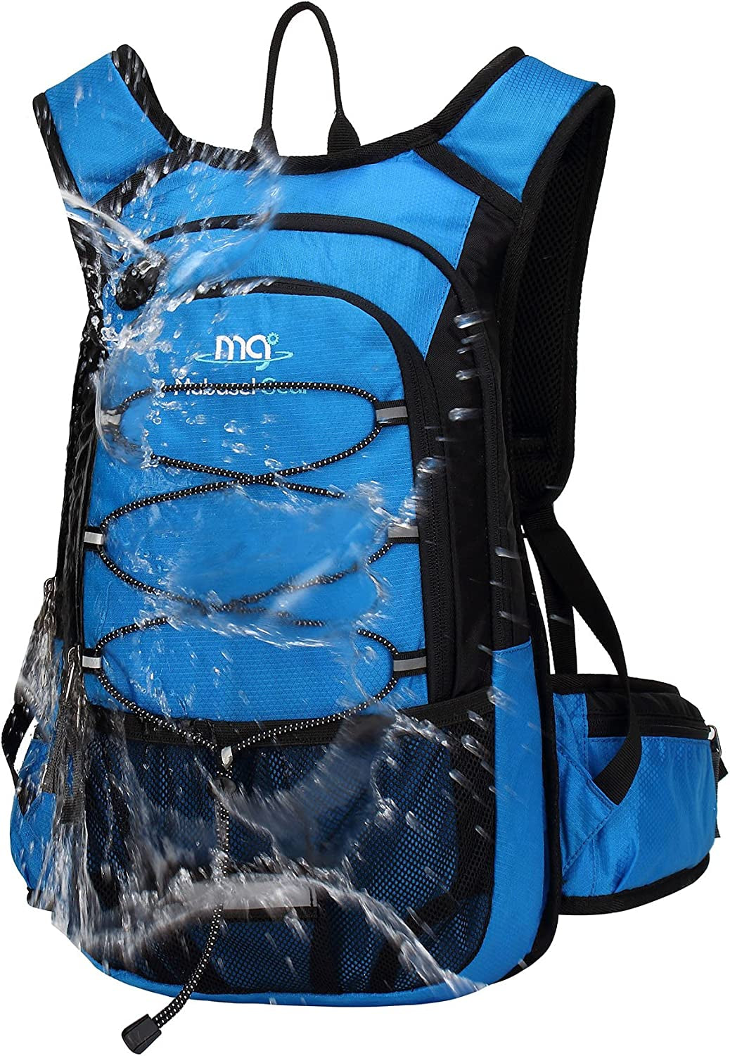 Insulated Hydration Backpack - Pack with 2L BPA Free Bladder - Keeps Liquid Cool up to 4 Hours for Running, Hiking, Cycling, Camping