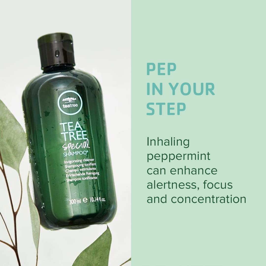 Tea Tree Shampoo - Deep Cleans Refreshes Scalp for All Hair Types Especially Oily Hair