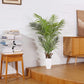 Artificial Palm Tree Plant - Tropical Palm Plant with White Taper Planter