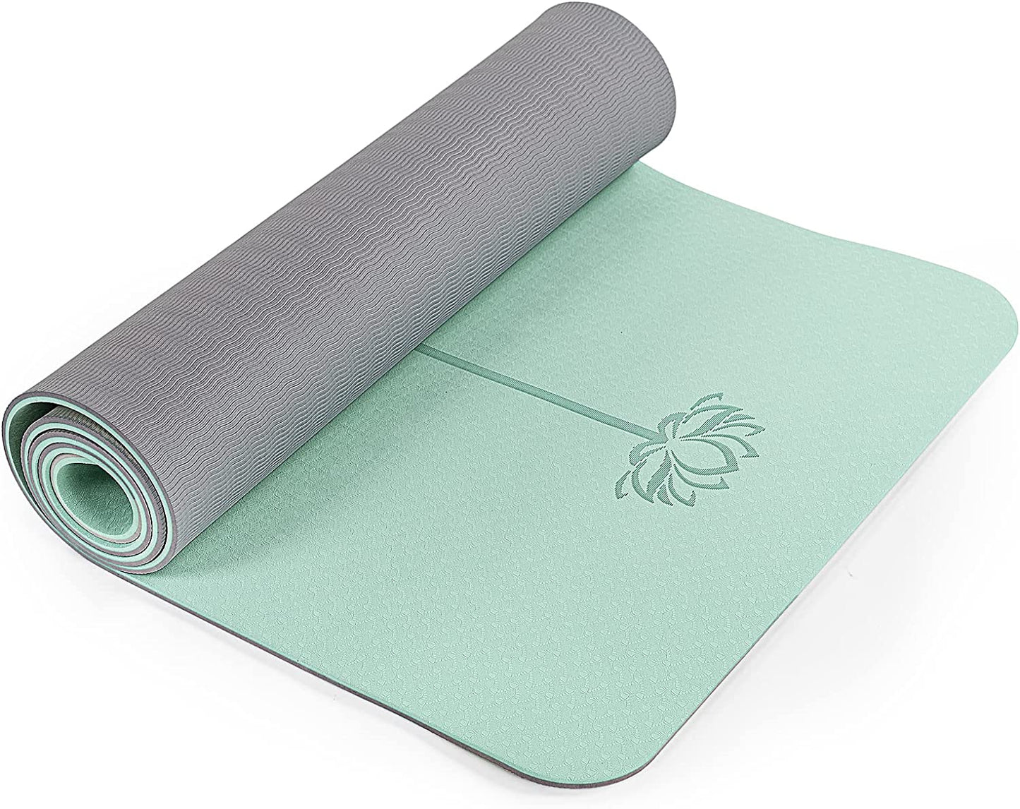 Eco Friendly Yoga Mat - Non Slip Fitness Mats Thick Yoga Mats