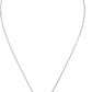Iconic Swan Jewelry Set - Necklace and Earrings with Blue Swan Motif Rhodium Finish