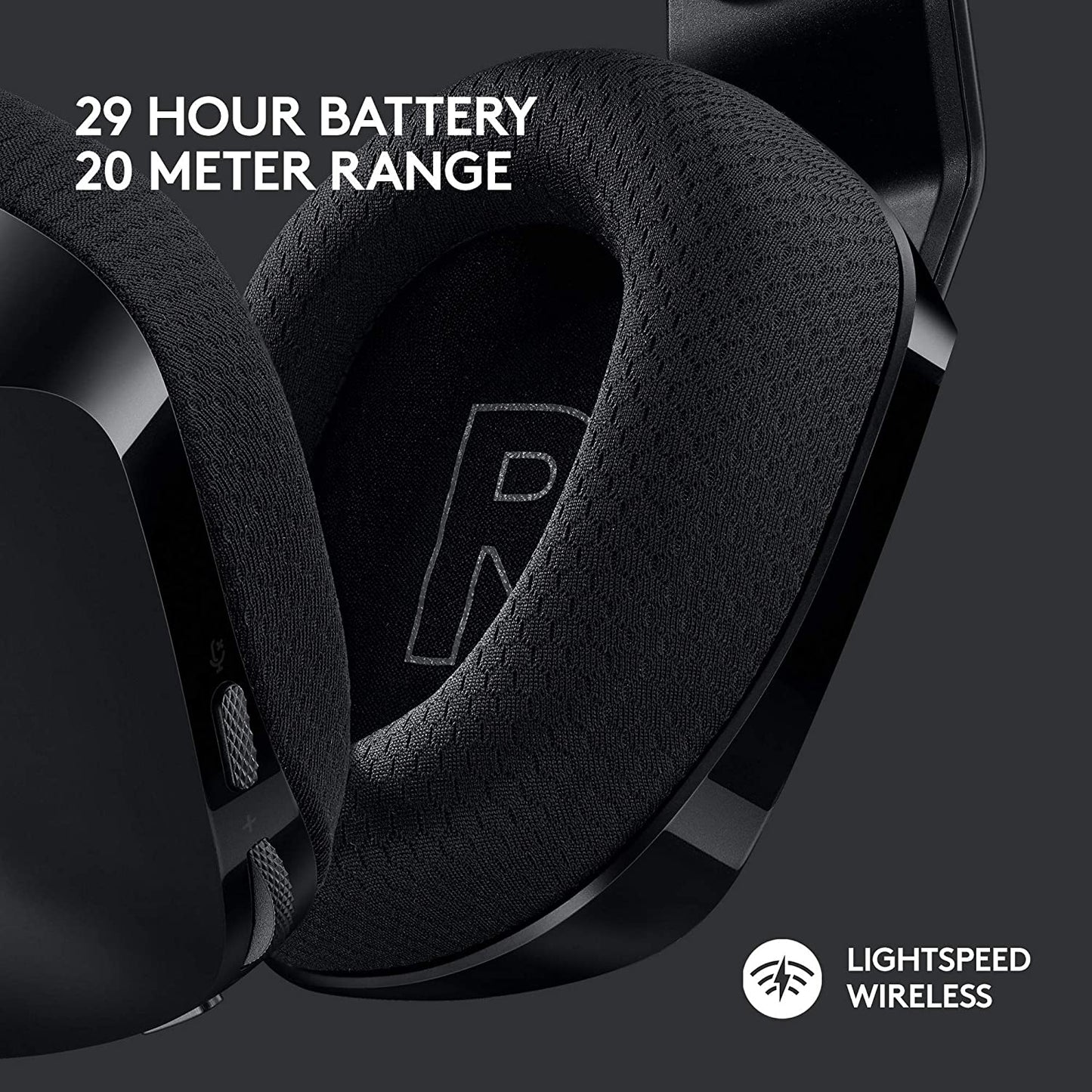 Lightspeed Wireless Gaming Headset - Suspension Headband Lightsync RGB and PRO-G Audio Drivers