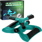 Sprinklers - Automatic Rotating Garden Sprinkler Large Area Coverage Lawn and Yard Sprinklers