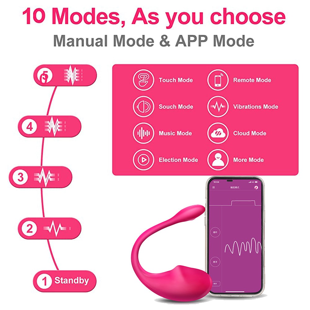 APP Remote Vibrator