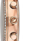 Leather Strap Chrono Crystal Watch