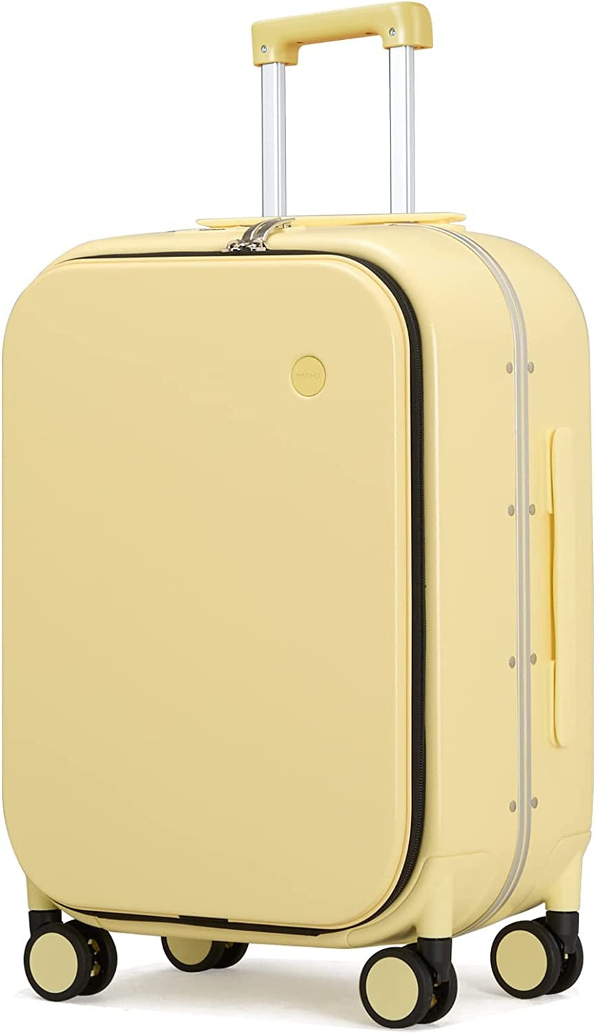 Luggage Suitcase - Travel Luggage Aluminum Frame with TSA Lock & Cover