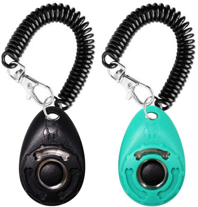 Pet Training Clicker - Easy to Use with Wrist Strap Perfect for Behavioral Training