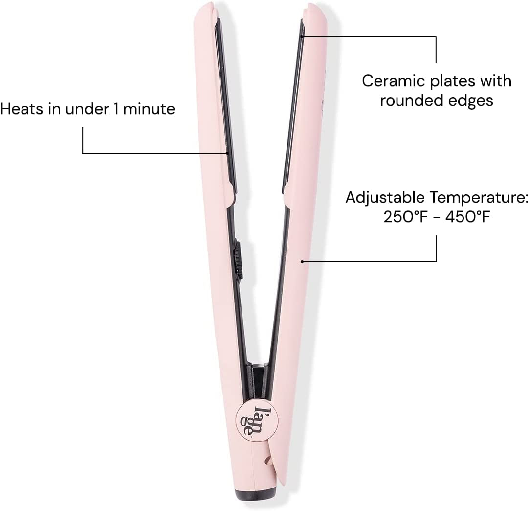 Flat Iron Hair Straightener - Fast Heating Ceramic Iron Hair Straightening