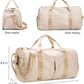 Gym Bag - Women & Men Workout Bag Waterproof Duffle bag with Shoe and Wet Clothes