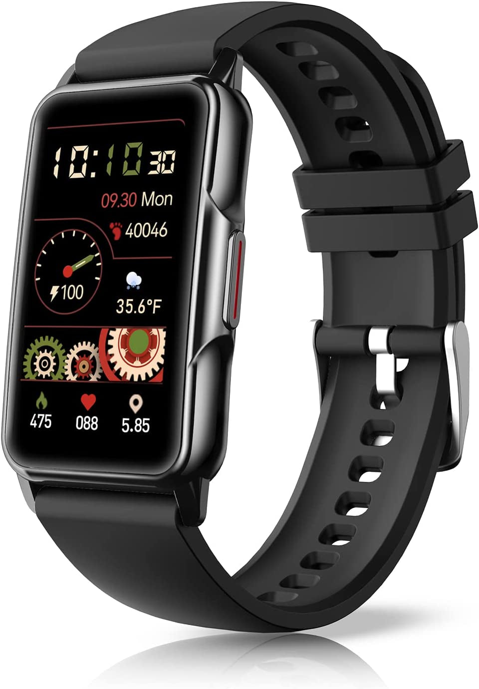 Fitness Smartwatch - Tracker with Heart Rate Oxygen Blood Pressure & Sleep Monitor