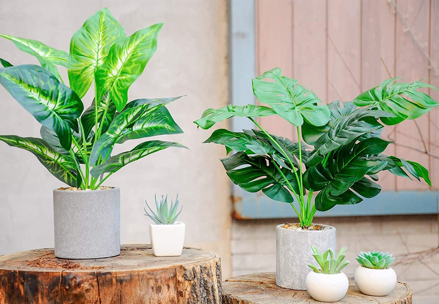 Artificial Plants - Fake Faux Plants Artificial Indoor Potted Plants