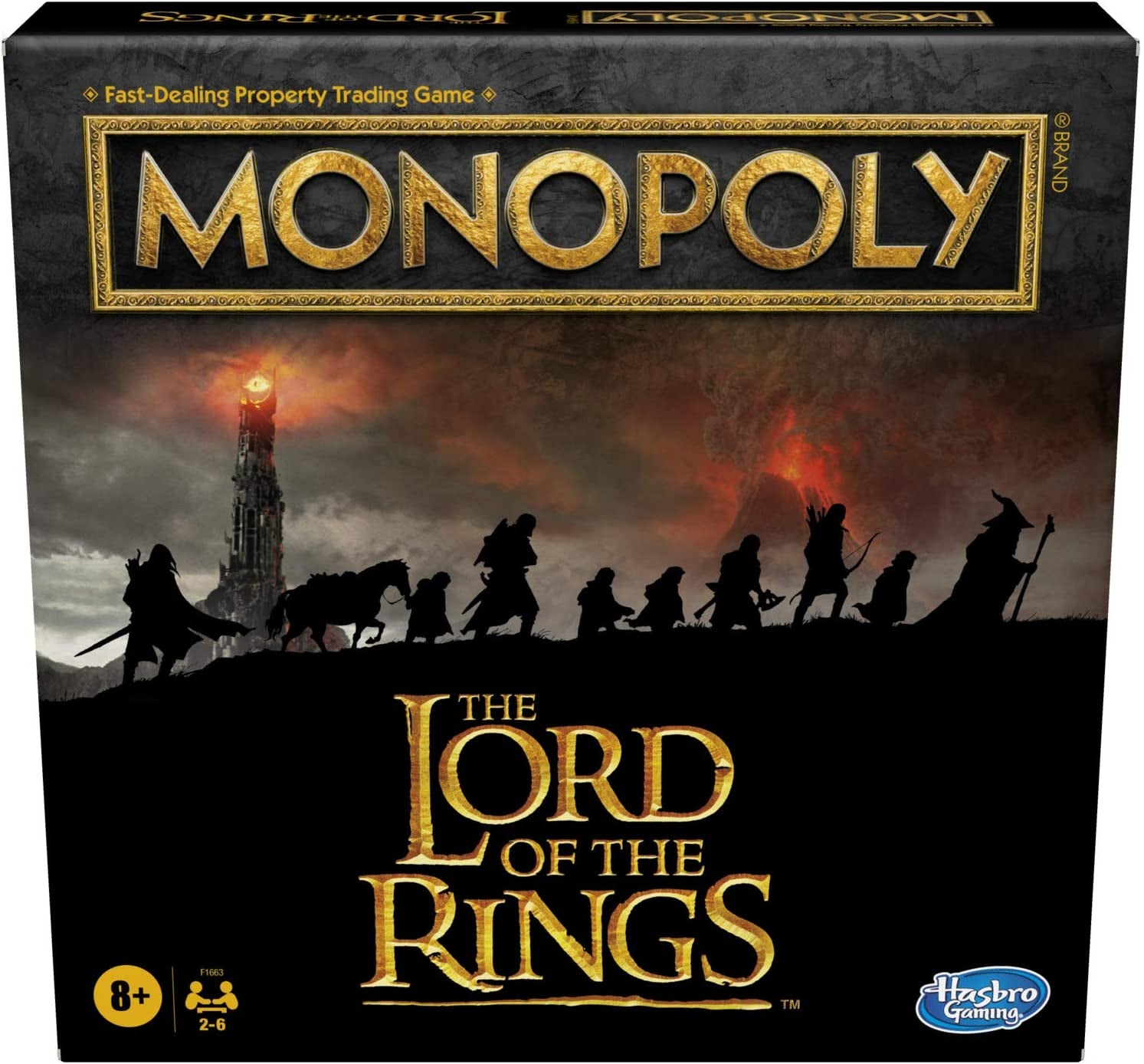 Monopoly - the Lord of the Rings Edition Board Game Play as a Member of the Fellowship